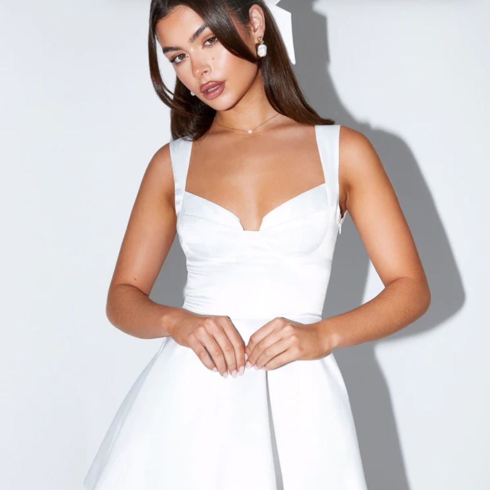 Peppermayo White Mini Dress